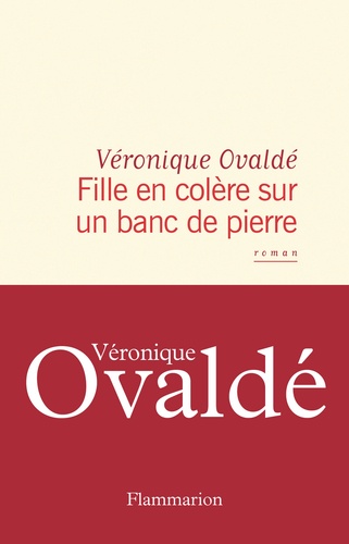 Fille en colère sur un banc de pierre / Véronique Ovaldé | Ovaldé, Véronique (1972-) - écrivaine française. Auteur