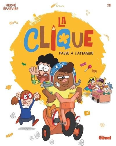 couverture de : La Clique passe &agrave; l'attaque