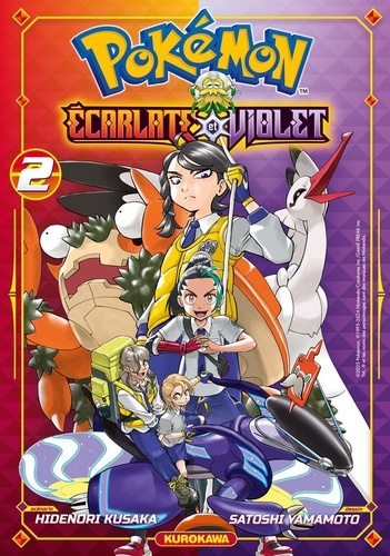 couverture de : Pokemon Ecarlate et Violet