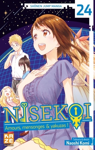 Nisekoi : amours, mensonges & yakuzas !. 24, La nuit des étoiles filantes / scénario & dessin, Naoshi Komi | Komi, Naoshi (1986-....). Auteur