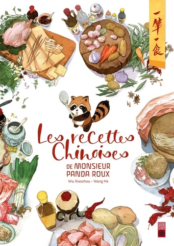 couverture de : Les recettes chinoises de Monsieur Panda Roux