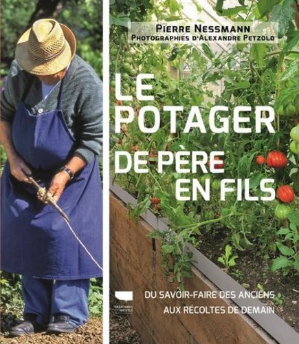 couverture de : Le potager de p&egrave;re en fils