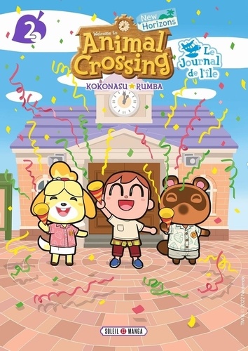 couverture de : Animal Crossing : New Horizons - Le journal de l'&icirc;le