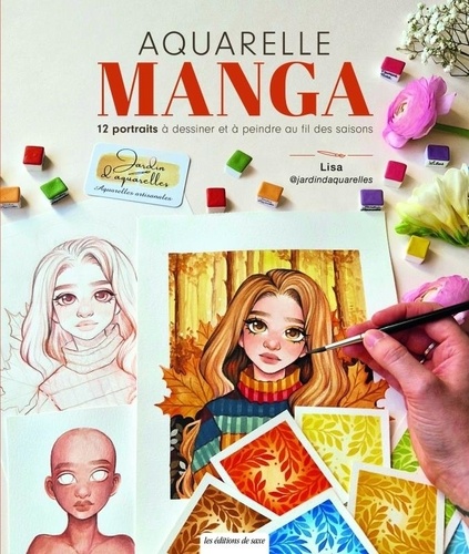 couverture de : Aquarelle manga