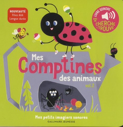 Mes comptines des animaux : Tome 2 / Elsa Fouquier | Fouquier, Elsa. Illustrateur