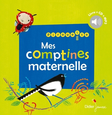 Mes comptines maternelle / Christian Voltz, Cécile Bonbon, Martine Bourre, Marie Mahler | Voltz, Christian (1967-....). Auteur