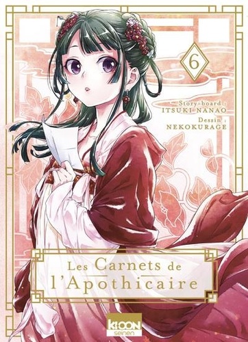 Les Carnets de l'Apothicaire. 06 / Itsuki Nanao | Nanao, Itsuki. Scénariste