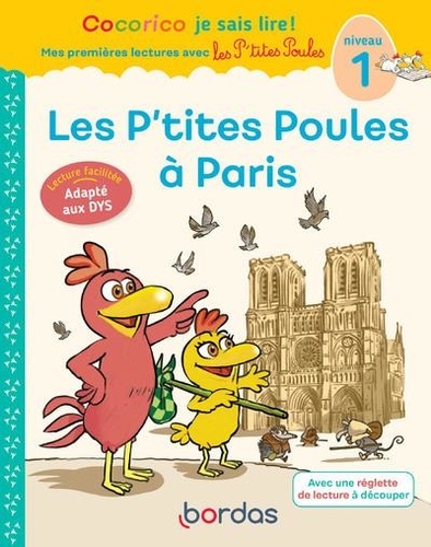 Les P'tites Poules à Paris : Niveau 1 / Marie-Christine Olivier | Olivier, Marie-Christine. Adaptateur