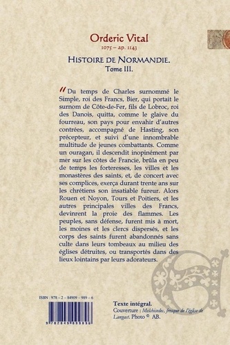 Histoire de Normandie. Tome 3