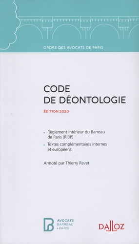 Code de déontologie  Edition 2019