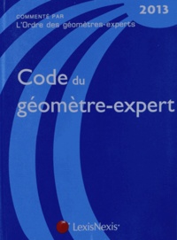  Ordre des géomètres-experts - Code du géomètre-expert.