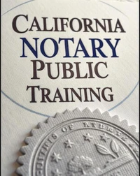 California Notary Public Training