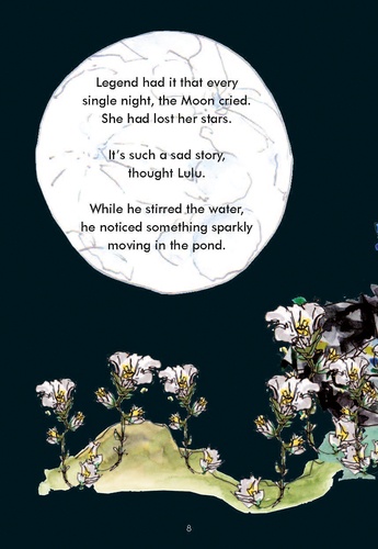Lulu under the moonlight