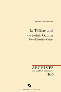 Le Théâtre total de Judith Gautier
