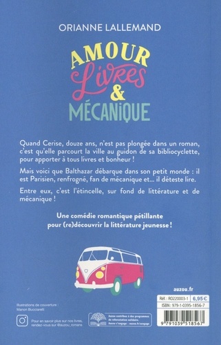 Amour, livres & mécanique de Orianne Lallemand - Poche - Livre - Decitre