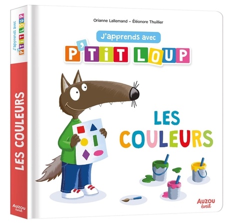 J'apprends avec p'tit loup les couleurs