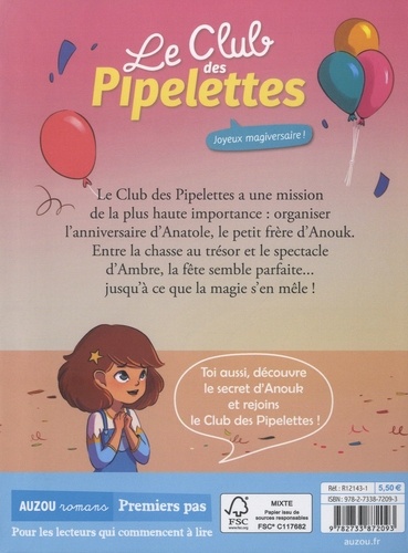 Le club des pipelettes Tome 8 Joyeux magiversaire !