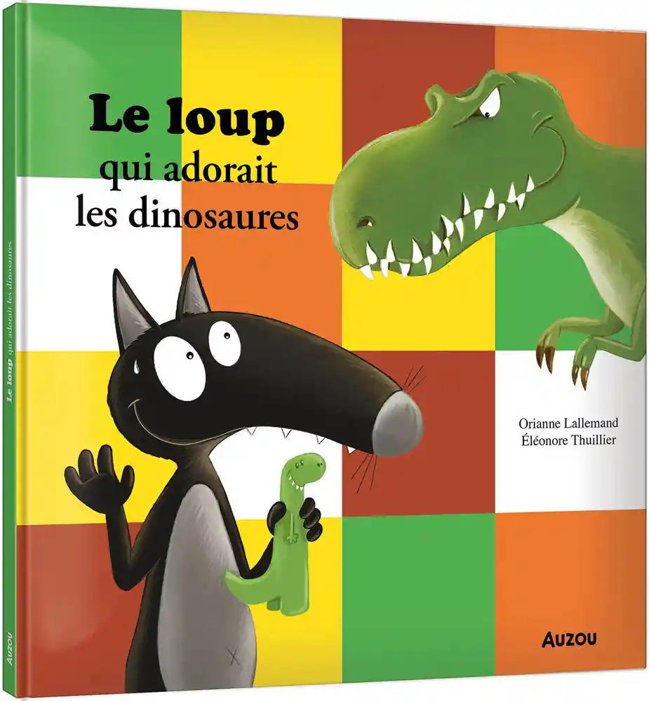 Couverture de Le loup qui adorait les dinosaures