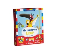 Orianne Lallemand et Eléonore Thuillier - Ma mallette Loup super-héros - Avec 1 album, 1 jeu de 28 dominos et 1 puzzle de 25 pièces.