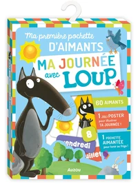 Ma pochette d'aimants - Ma journée avec Loup