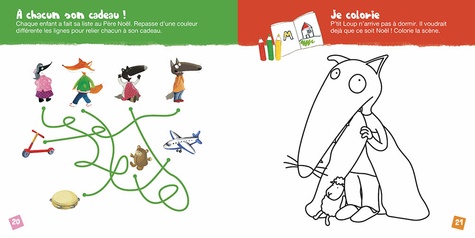 Mon cahier d'activités P'tit Loup Joyeux Noël !