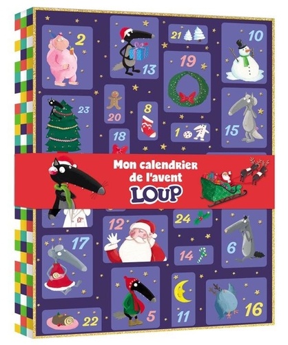 Orianne Lallemand et Eléonore Thuillier - Mon calendrier de l'avant Loup - Avec 10 figurines.