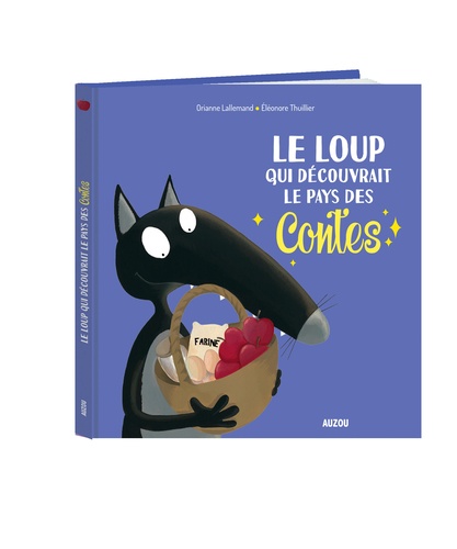 Mon coffret du Loup qui découvrait le pays des contes. Avec ton histoire, ta peluche Loup et sa tenue !