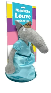 Peluche de louve princesse