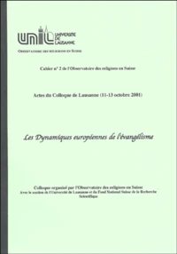 Les dynamiques européennes de l'évangélisme