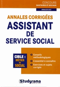 Annales corrigées assistant de service social