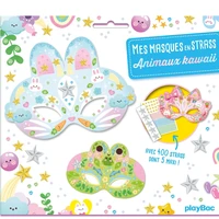 Mes masques en strass Animaux Kawaii