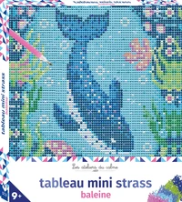 Tableau mini strass Baleine
