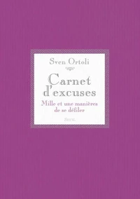Carnet d'excuses