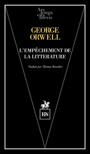 L'empêchement de la littérature