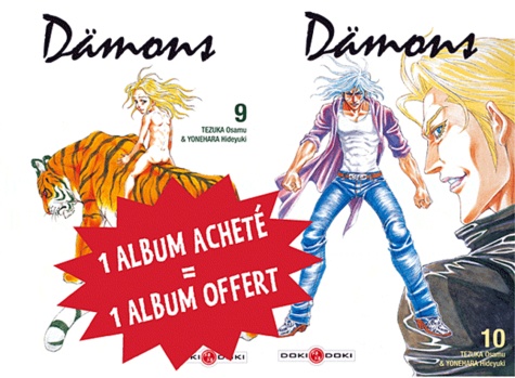 Osamu Tezuka et Hideyuki Yonehara - Dämons  : Pack 2 volumes : Tomes 9 et 10.