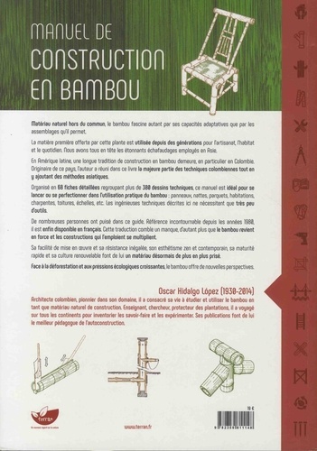 Manuel de construction en bambou. Récolte, séchage, techniques d'assemblage