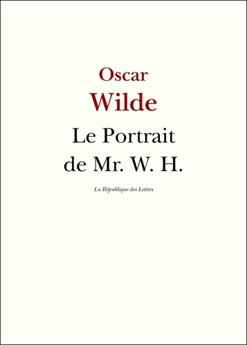 Le Portrait de Mr. W. H.