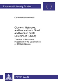 Osmund osinachi Uzor - Clusters, Networks, and Innovation in Small and Medium Scale Enterprises (SMEs) - The Role of Productive Investment in the Development of SMEs in Nigeria.