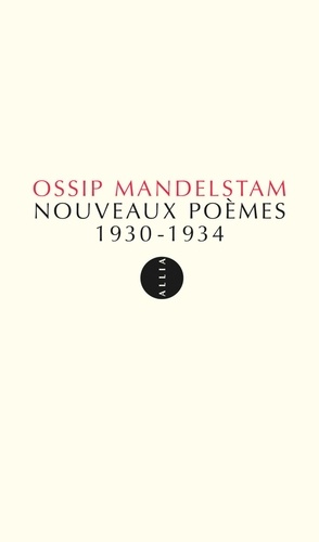 Nouveaux poèmes 1930-1934