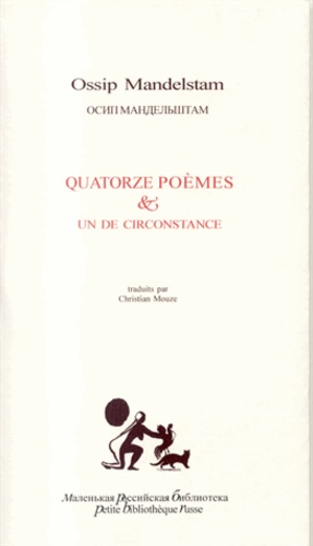 Ossip Mandelstam - Quatorze poèmes....