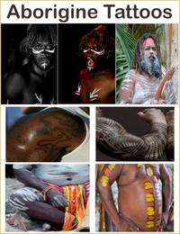 23 Aborigini Tattoo Vorlagen.