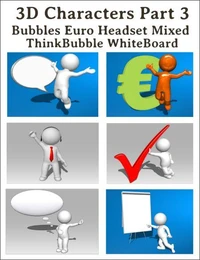 3D Marketing Characters Part 3.