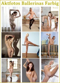Aktfotos Ballerinas Farbig.
