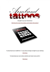 Tribal Armband Design Tattoos. 26 Armband Tattoos.