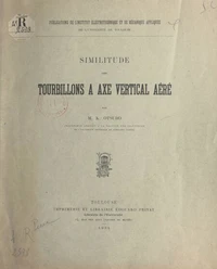 Similitude des tourbillons à axe vertical aéré