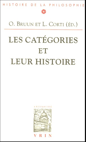 Otto Bruun et Lorenzo Corti - Les catégories et leur histoire.