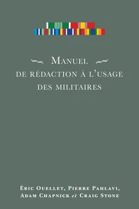 Manuel de redaction a lausage des militaires