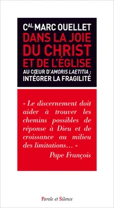 Dans la joie du Christ et de l'Eglise