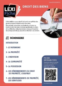Droit des biens