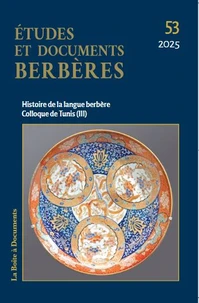 Etudes et documents berbères n. 53